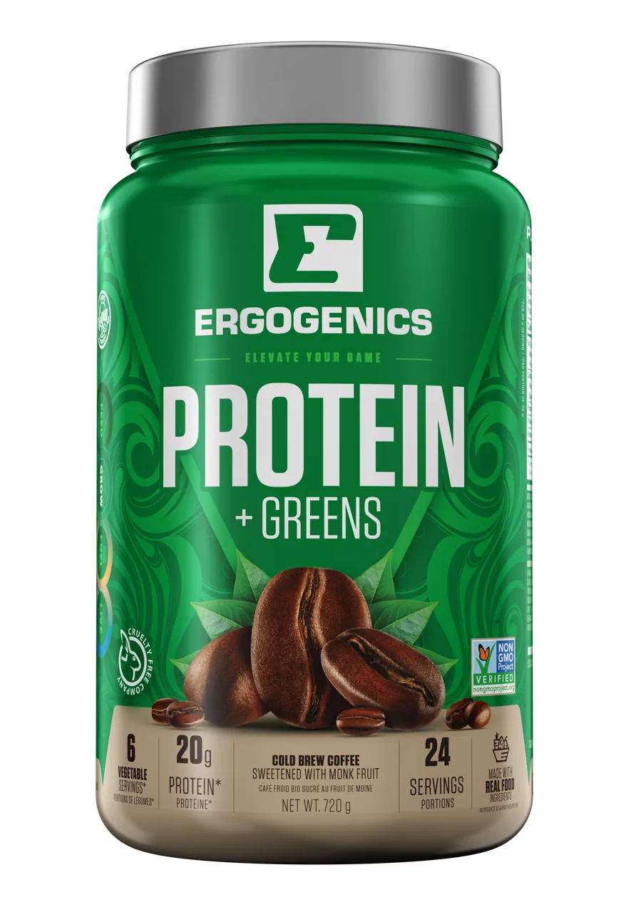Ergogenics Nutrition Plant Protein + Greens