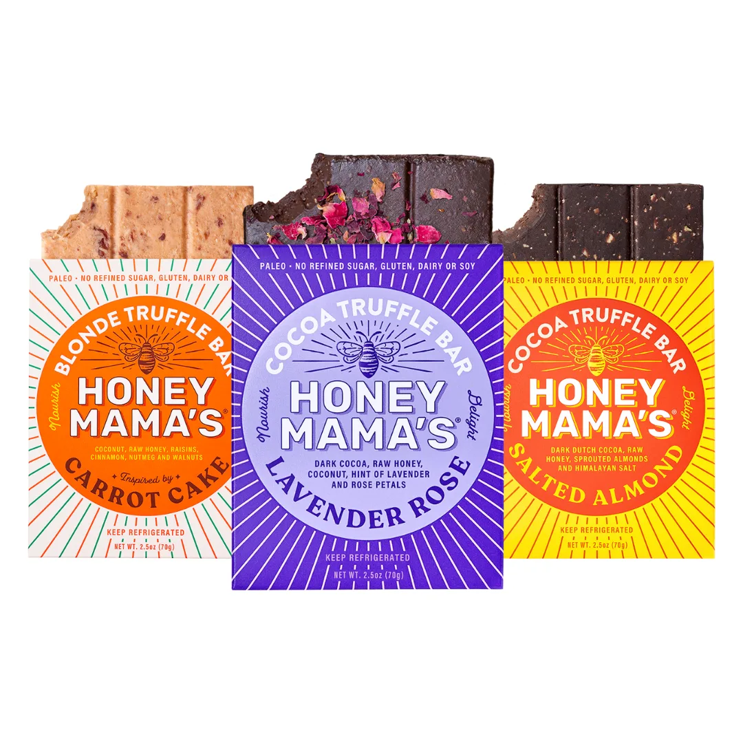 Honey Mama's Cocoa & Blonde Truffle Bars