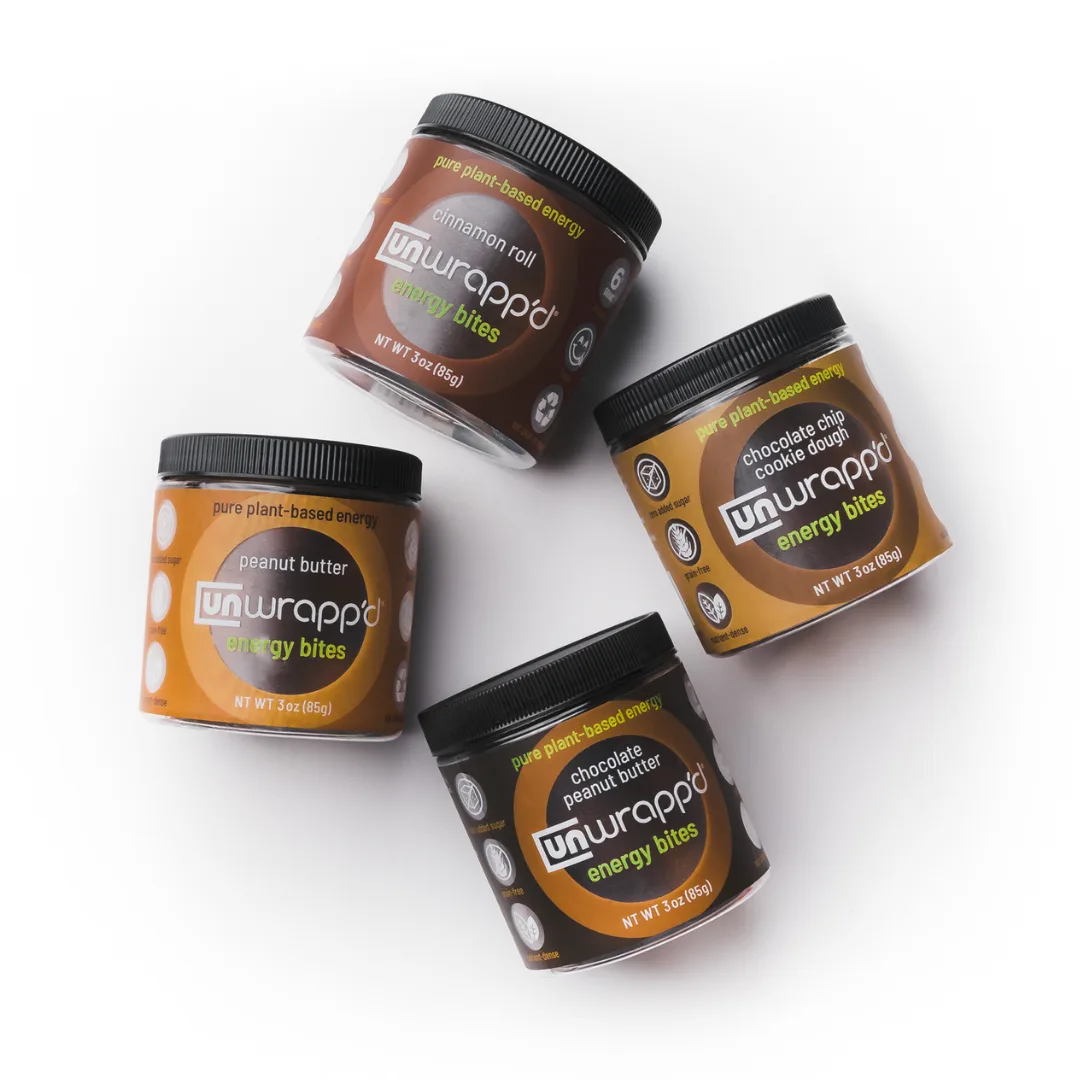 Unwrapp'd Energy Bites Plant-Based Energy Bites