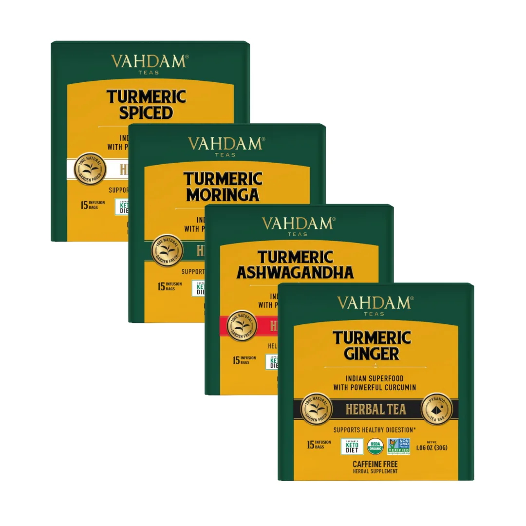 Vahdam Teas Turmeric Herbal Tea