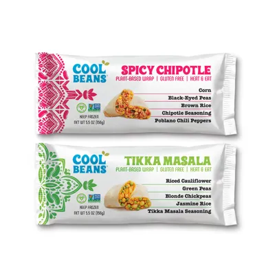 Cool Beans Frozen Wraps - Featured