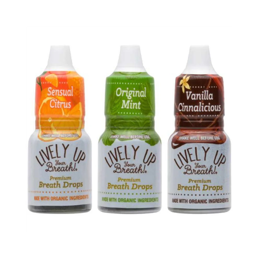 Lively Up Your Breath Natural Breath Freshener Drops