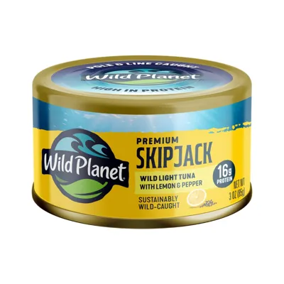 Wild Planet Lemon & Pepper Light Tuna - Featured