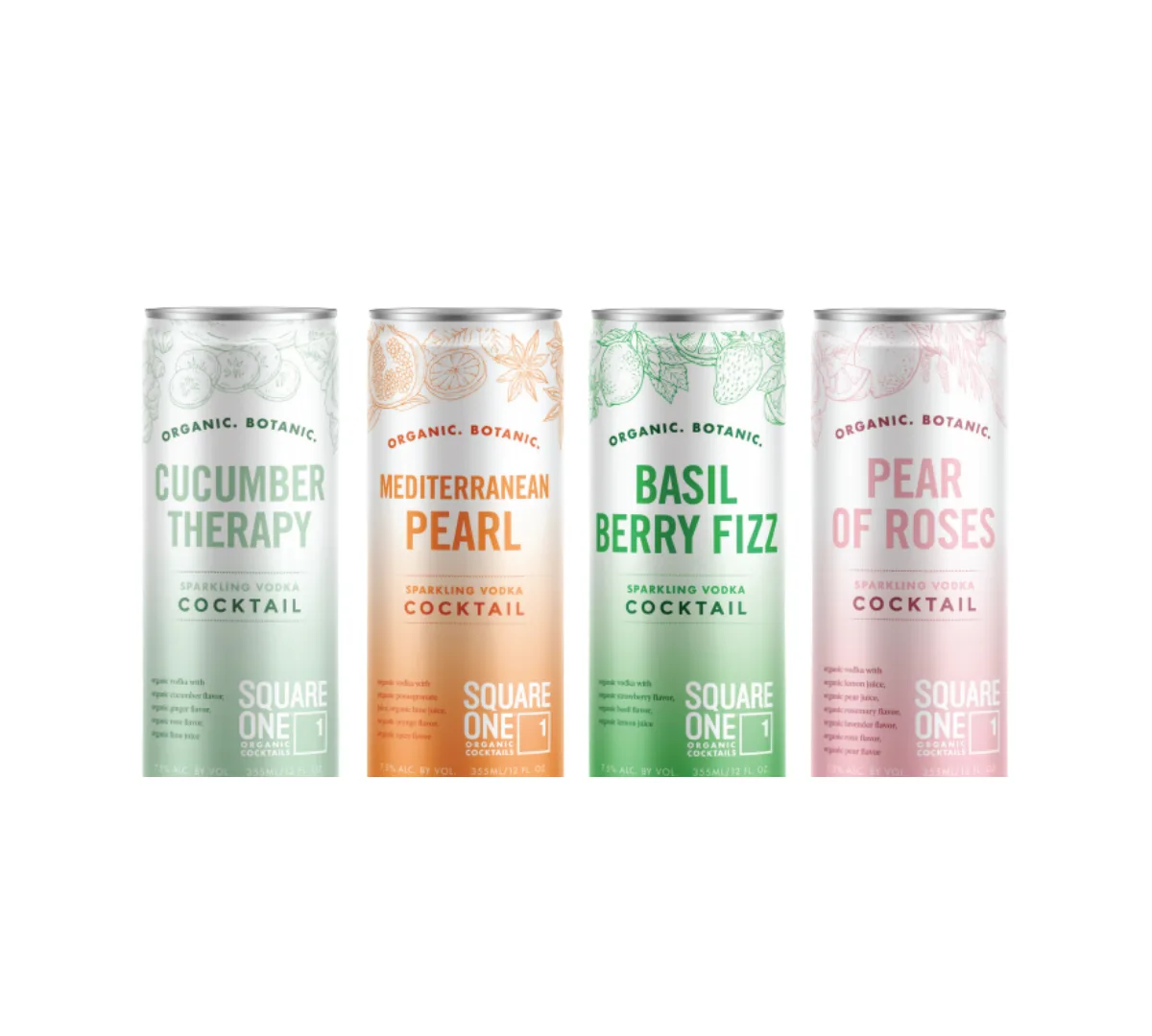 Square One Sparkling Vodka Cocktail