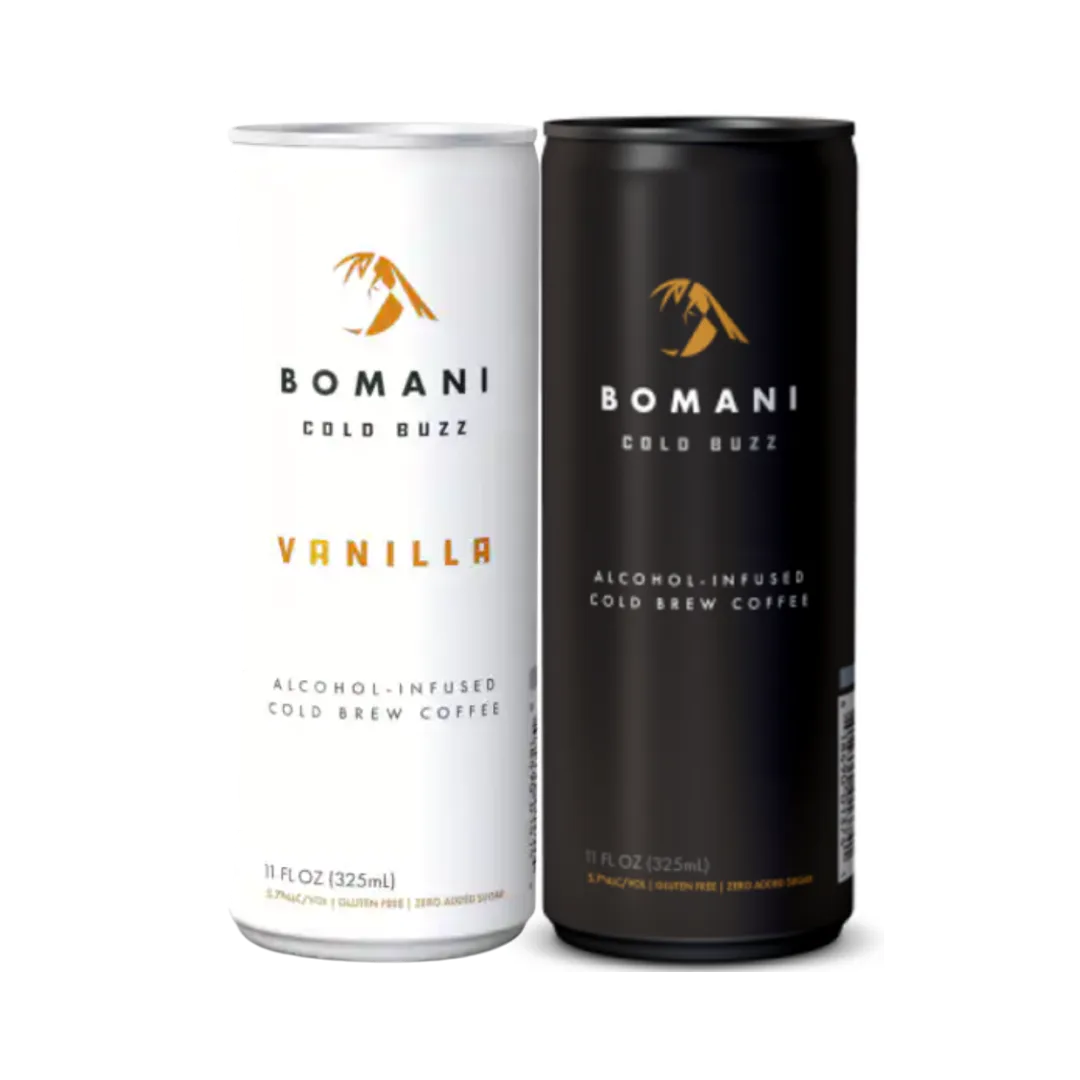 BOMANI Cold Buzz Alcohol-Infused Cold Brew