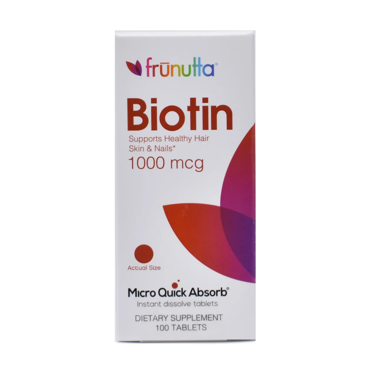 Frunutta Biotin 1,000 mcg