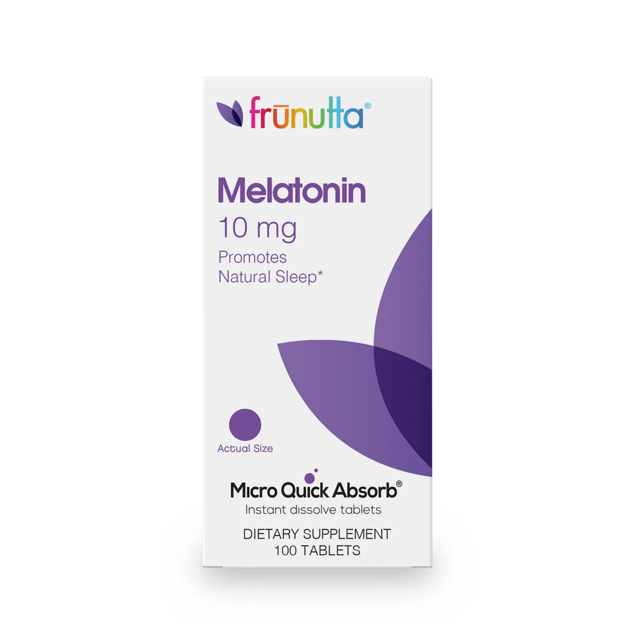 Frunutta Promotes More Restful Sleep (Melatonin 10 mg)