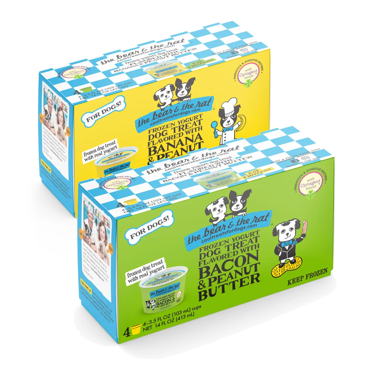 The Bear & The Rat Frozen Yogurt Dog Treats