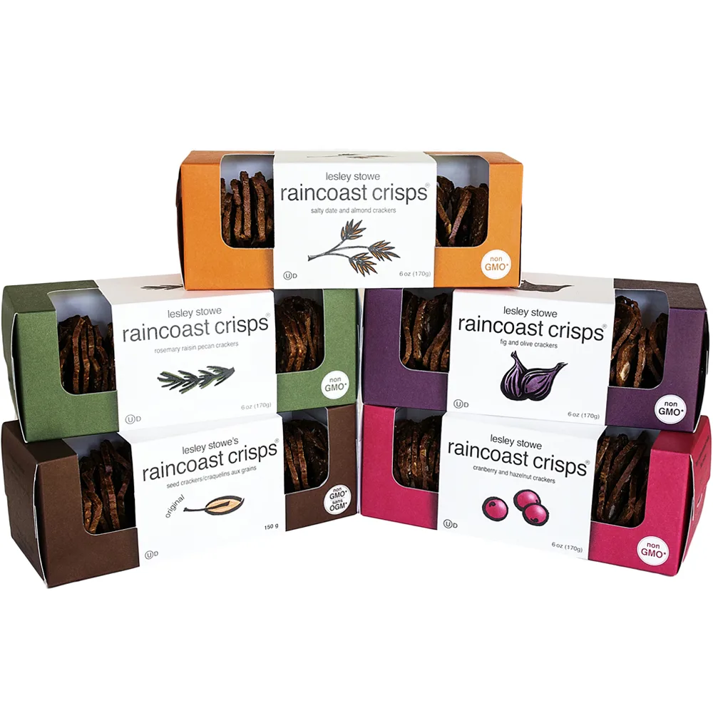 lesley stowe raincoast crisps Specialty Crackers