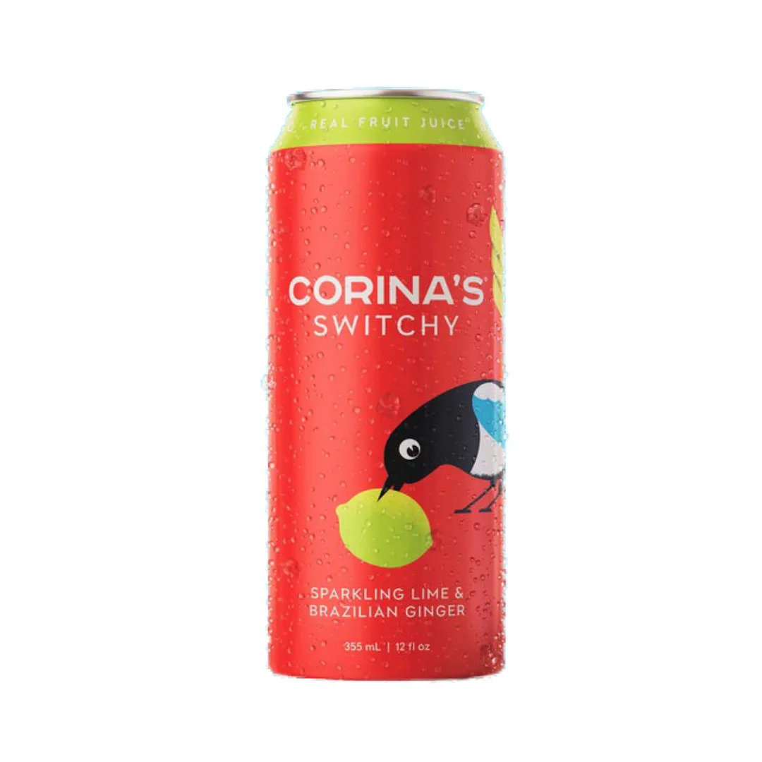 Corina's Switchy Organic Lime Ginger Sparkling Beverage