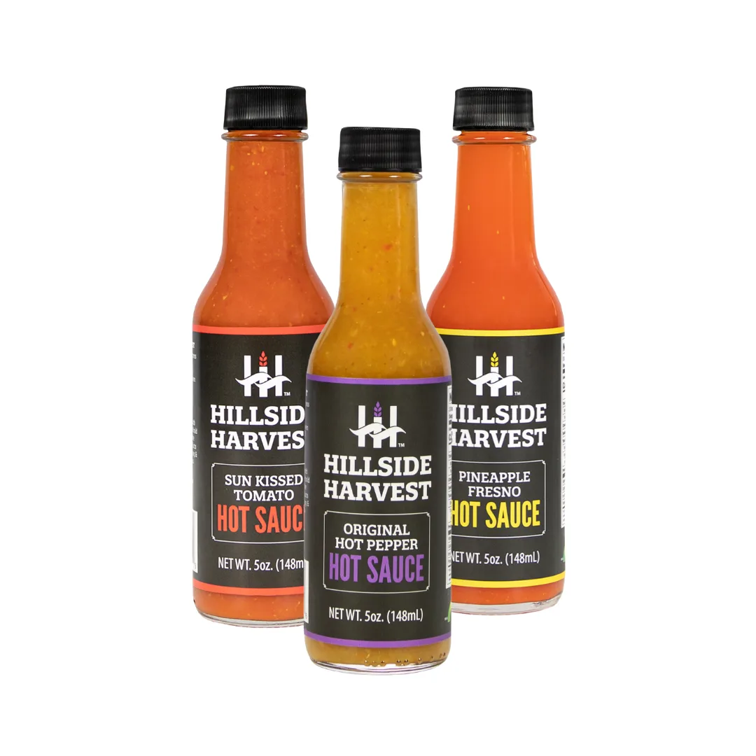 Hillside Harvest Natural Hot Pepper Hot Sauce