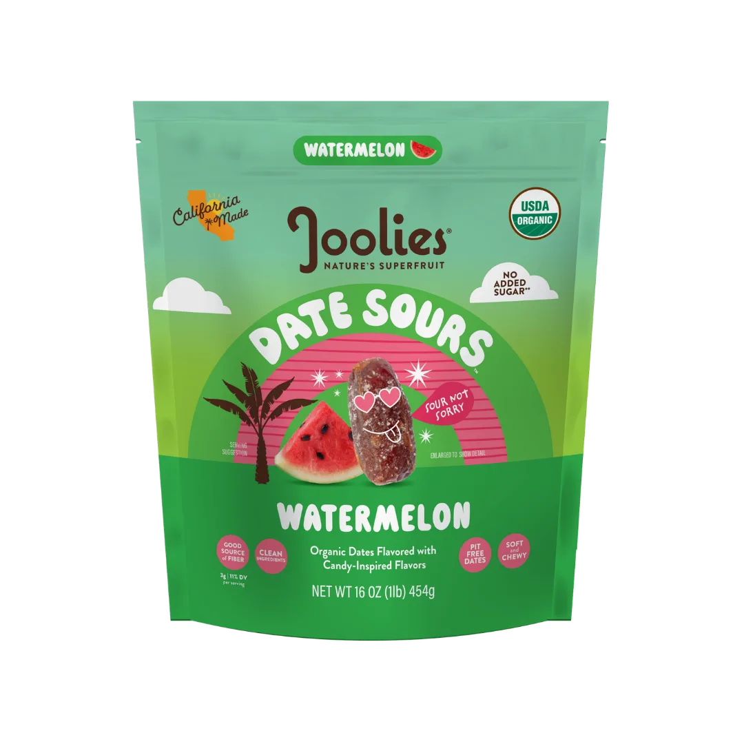 Joolies Watermelon Date Sours