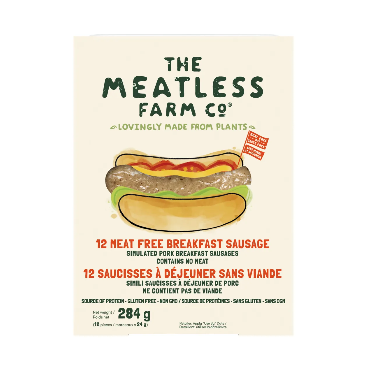 Meatless Farm Co. Plant-Based Breakfast Sausages