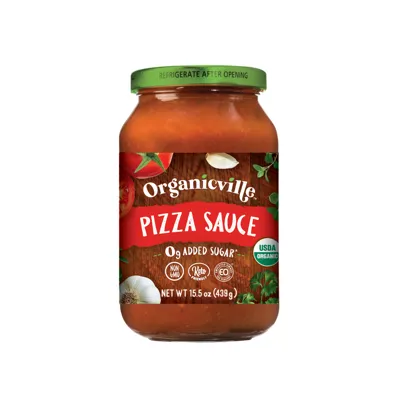 Organicville Organic Pizza Sauce - Featured