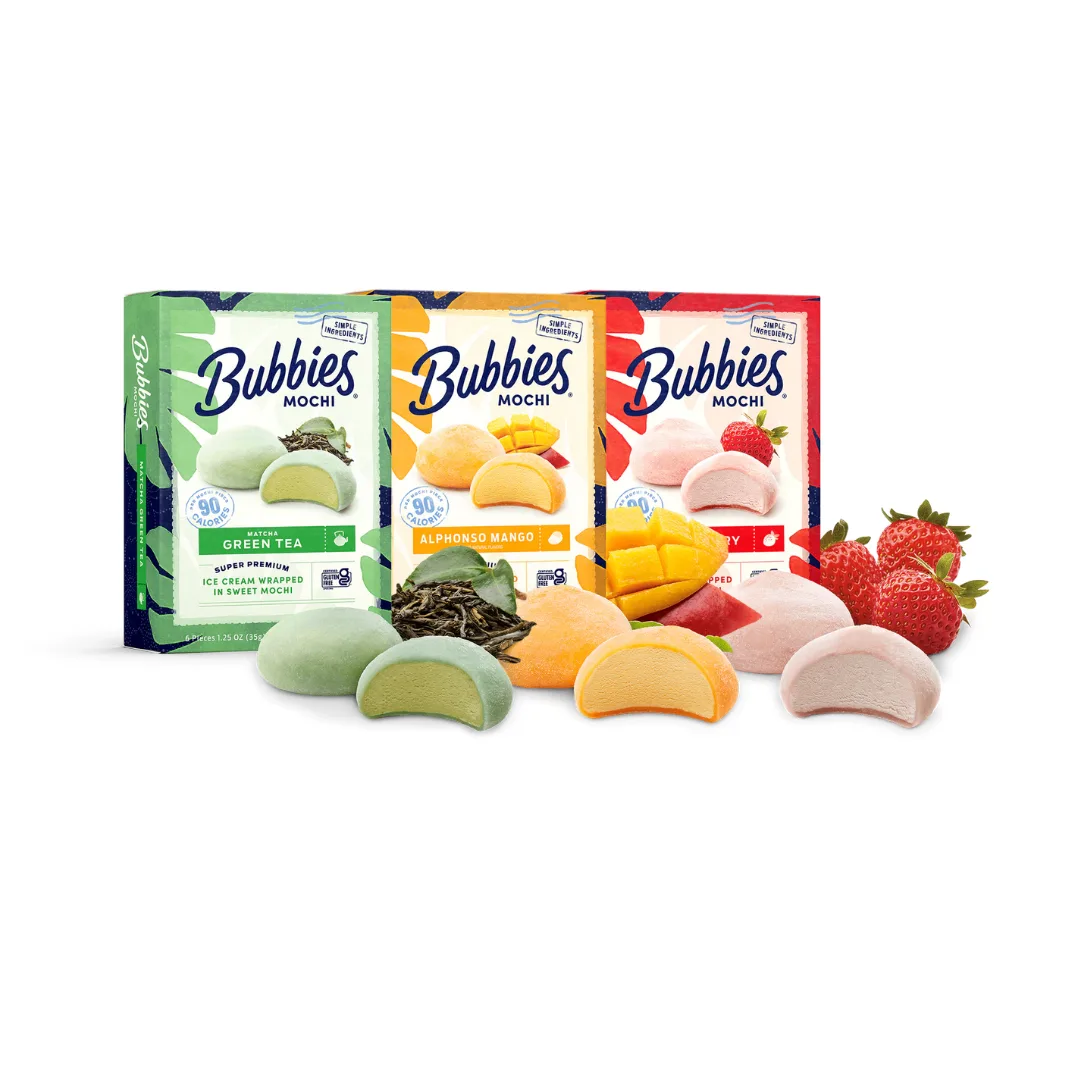 Bubbies Ice cream Premium Mochi Ice Cream