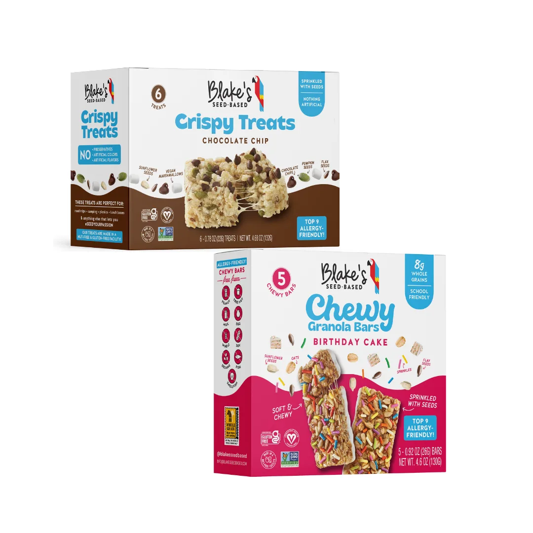 GF Crispy Treats & Bars
