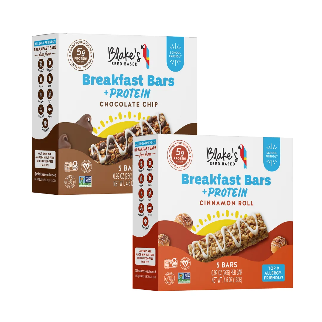 Breakfast Bars + Protein