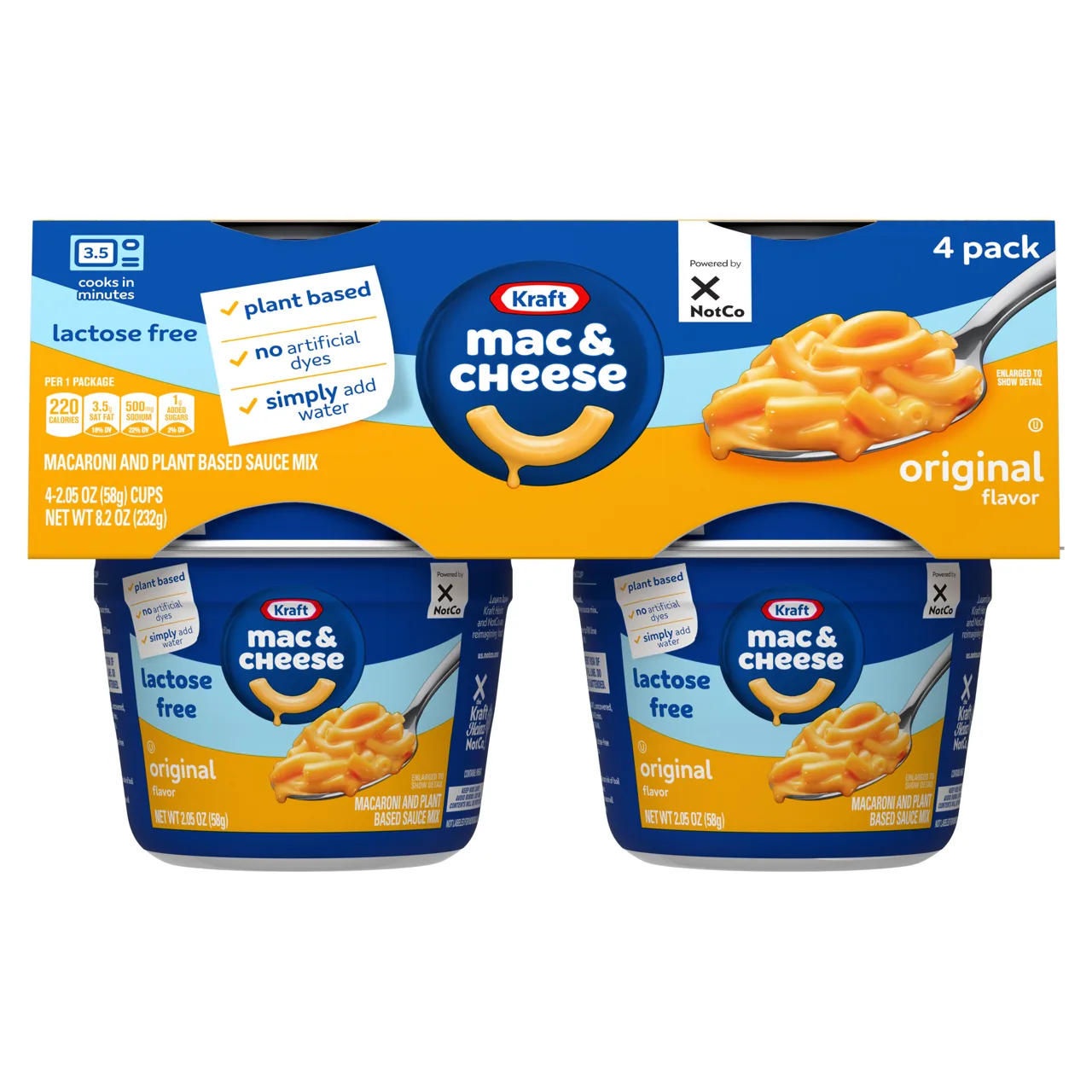 Lactose Free M&C Cups