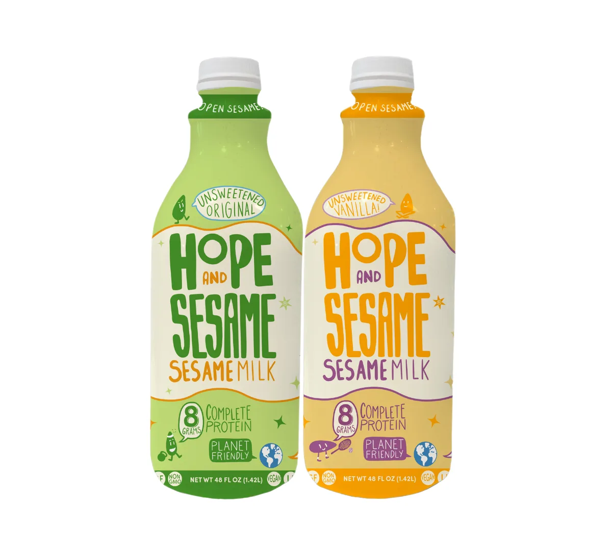 Hope & Sesame Non-GMO Sesamemilk