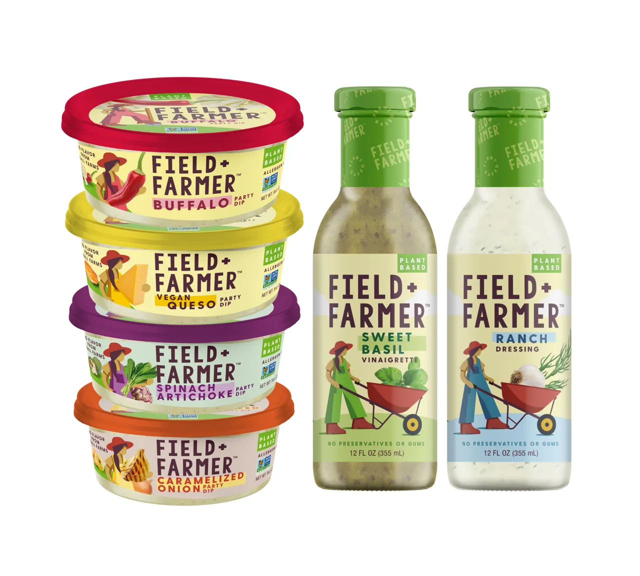 Field + Farmer Vegan Dips & Dressings