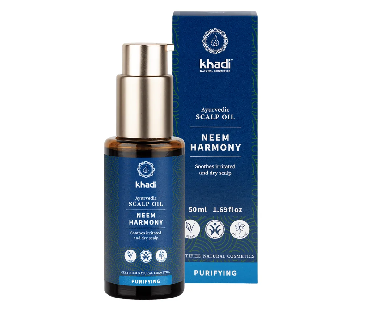khadi Natural Ayurvedic Hair Oil - Neem Harmony