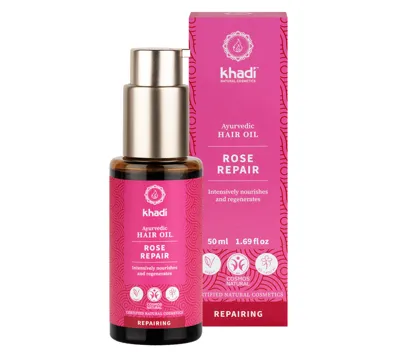 khadi Natural Ayurvedic Hair Oil - Rose Repair - Featured