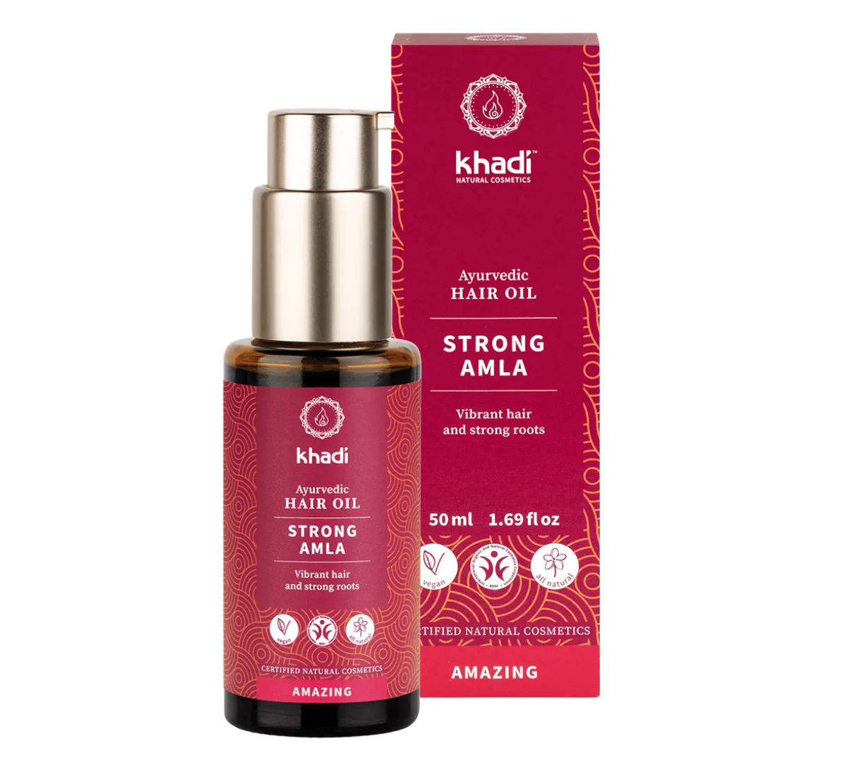 khadi Natural Ayurvedic Hair Oil - Strong Amla