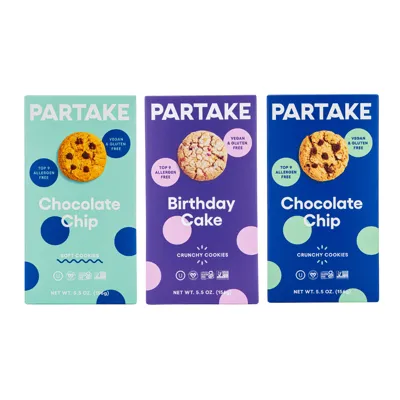 Partake Foods Vegan Gluten-Free Cookies - Featured