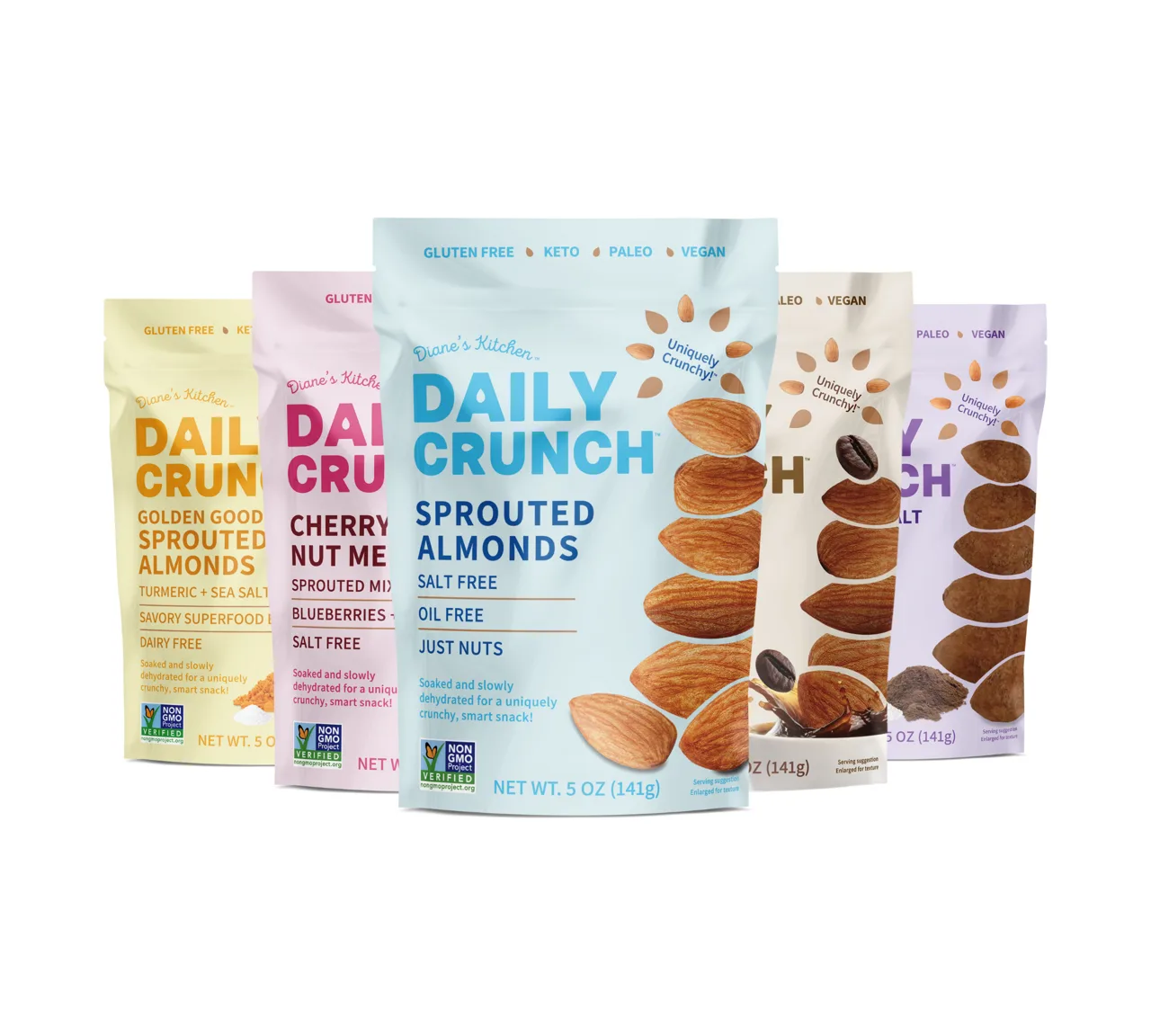 Daily Crunch Snacks Sprouted Almond Snacks