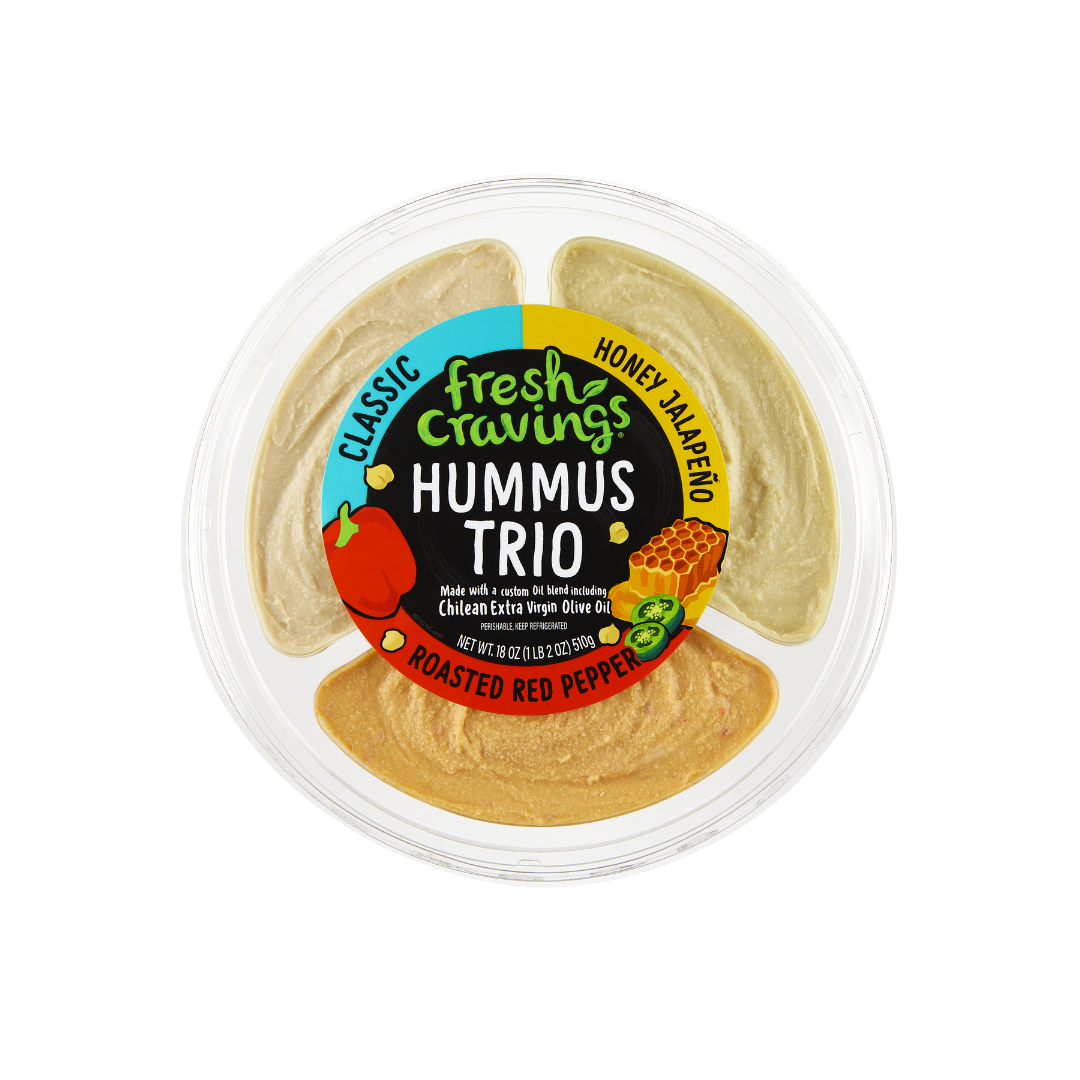 Fresh Cravings Hummus Trio | Social Nature