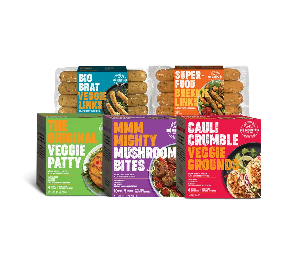 Big Mountain Foods Plant Based Meats