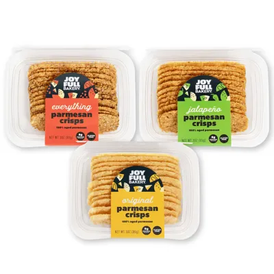 Joyfull Bakery Parmesan Crisps - Featured