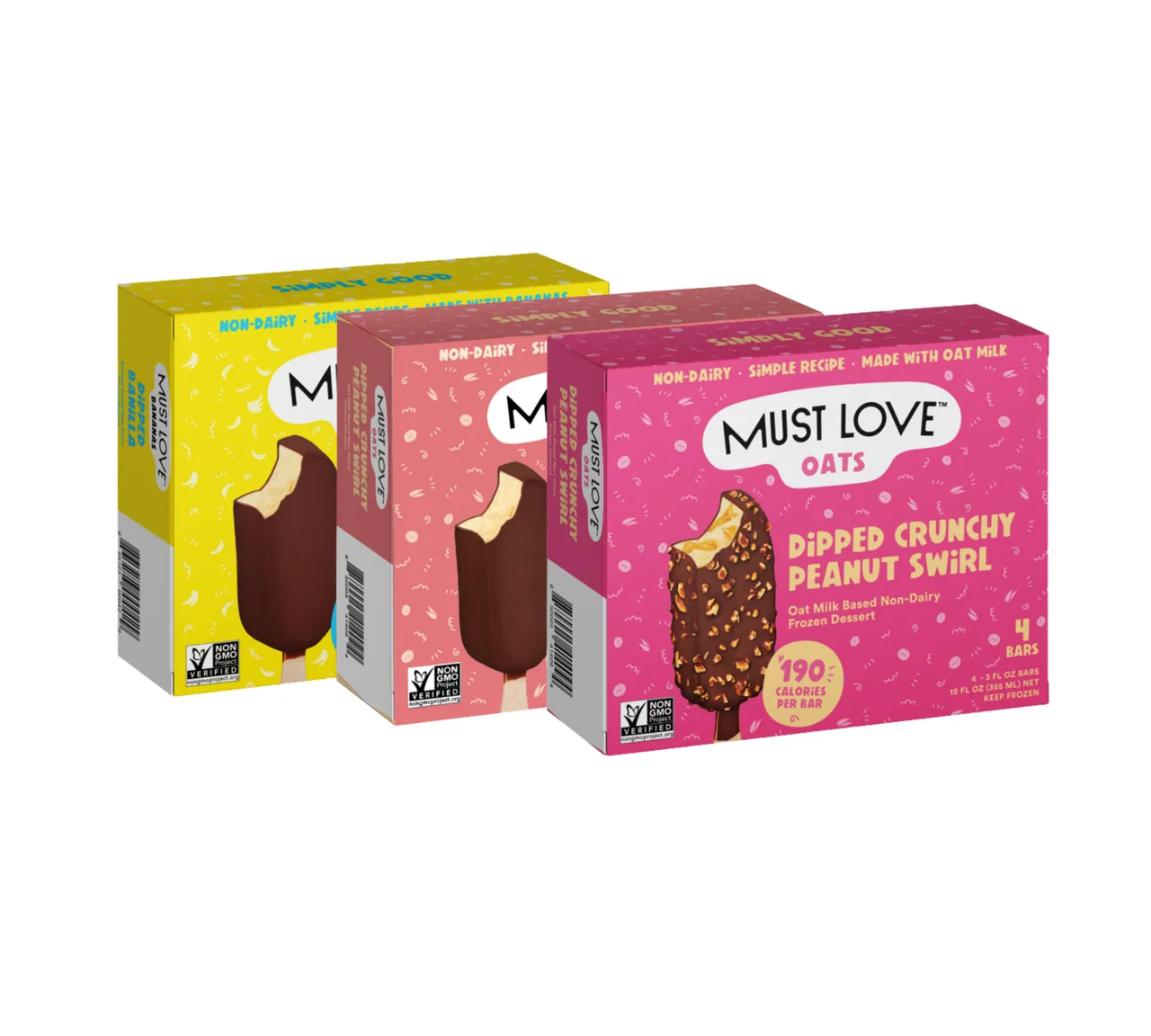 Must Love Non-Dairy Dipped Ice Cream Bars