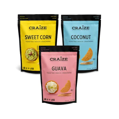 Craize Clean Snack Crackers - Featured