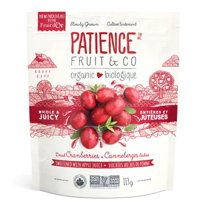 Patience Fruit & Co Dried Cranberries - Featured