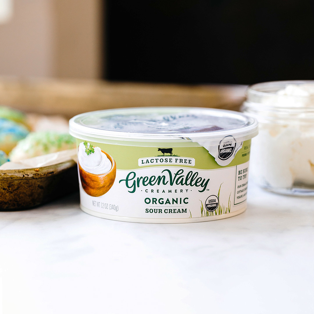 【サリー】クリーム Green Valley Lactose-Free Sour Cream | Social Nature
