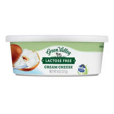 Green Valley Lactose-Free Cream Cheese - Featured