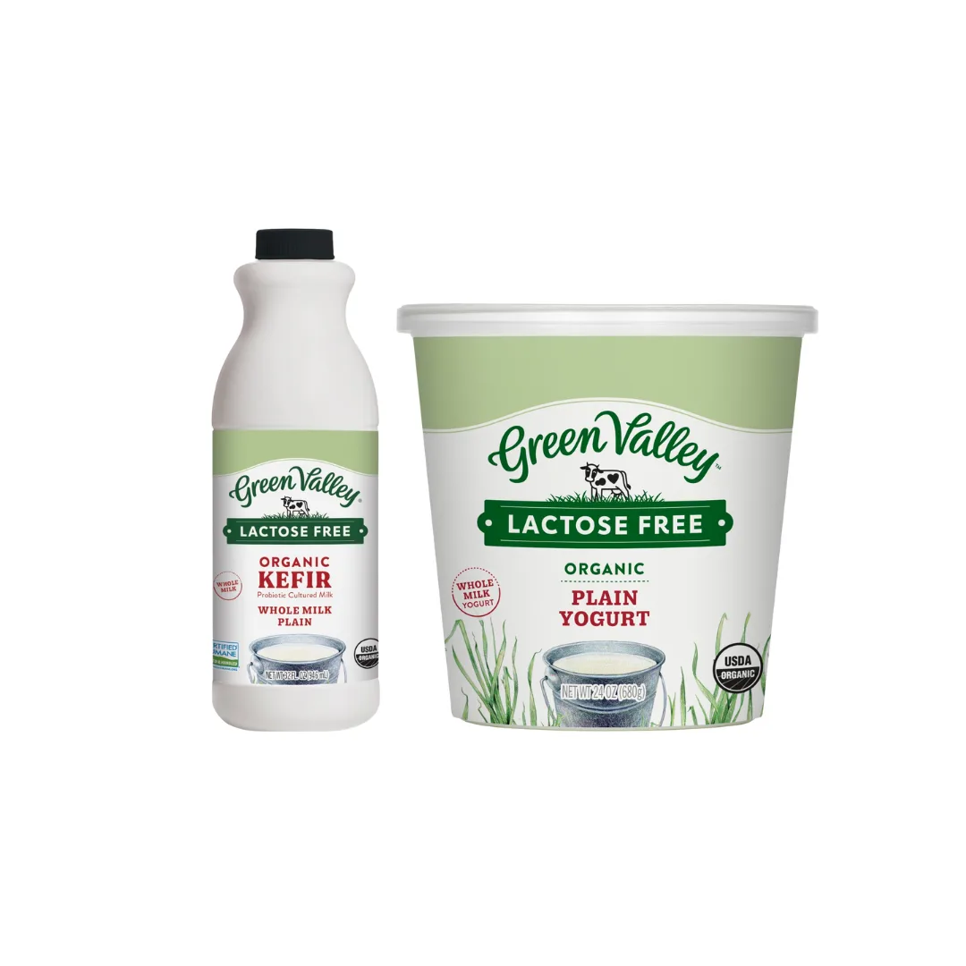 Green Valley Lactose Free Yogurt + Kefir