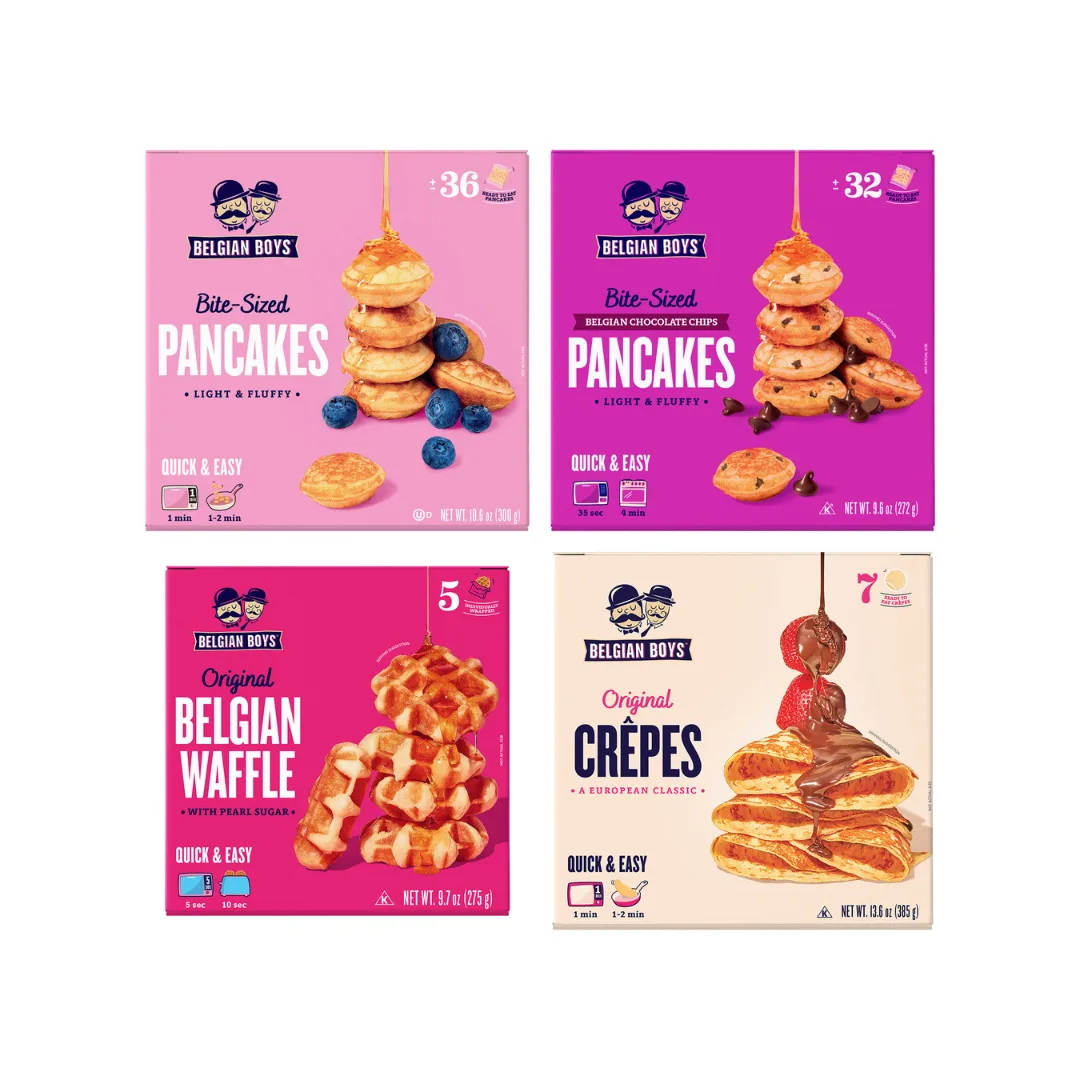 Belgian Boys Quick and Easy Breakfast