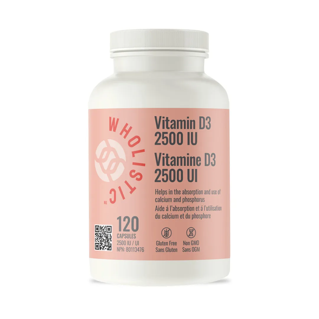 WHOLISTIC Vitamin D3 2500 IU