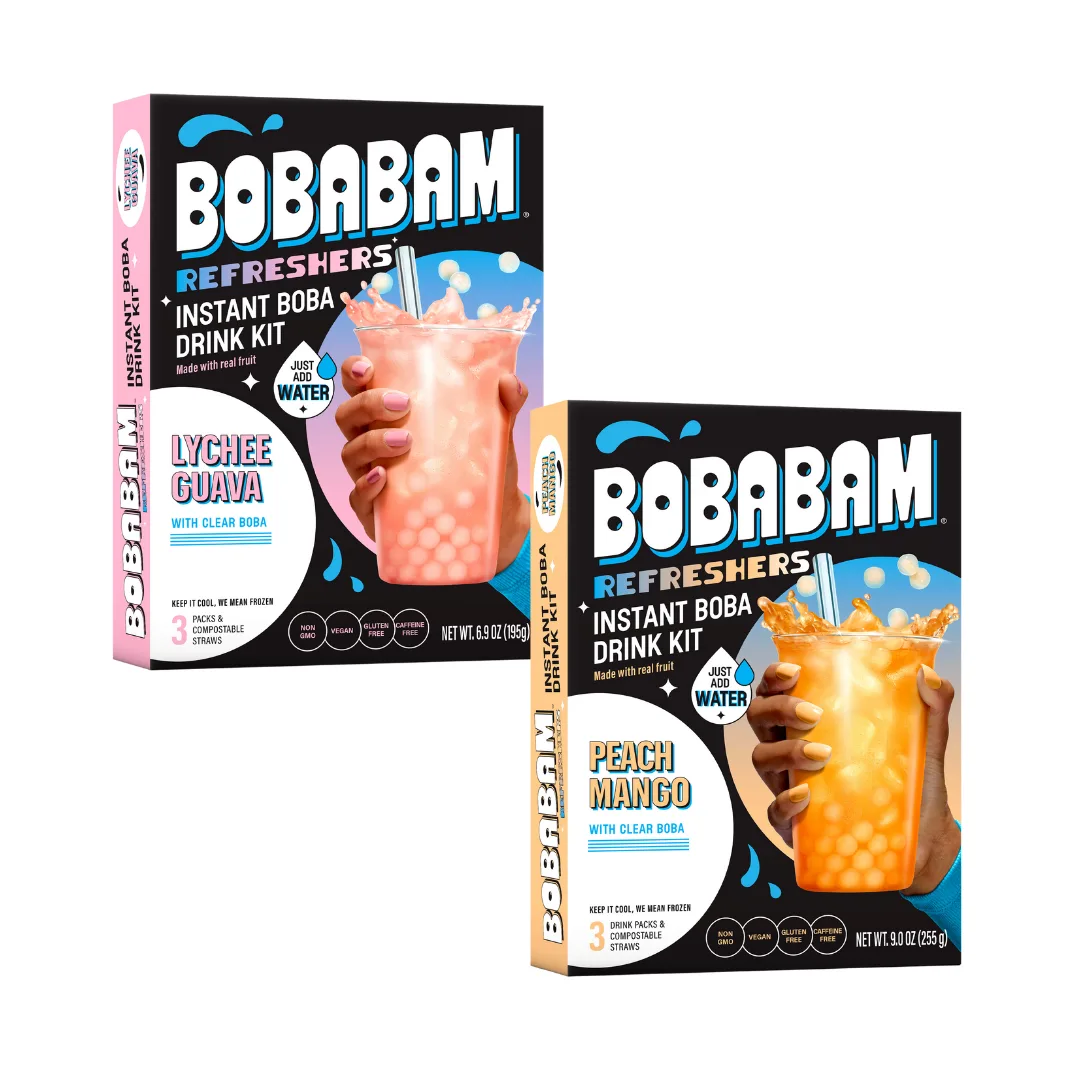 BOBABAM Instant Boba Drinks