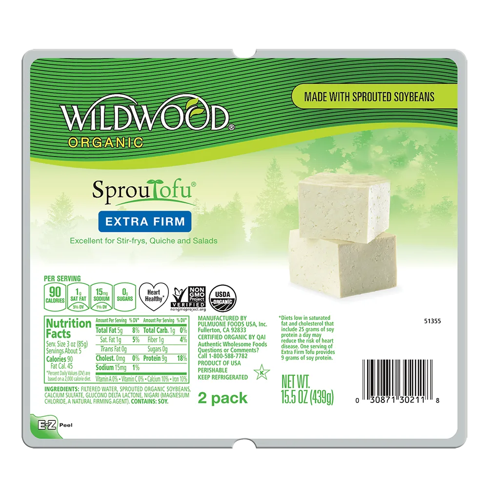 Wildwood Organic Tofu