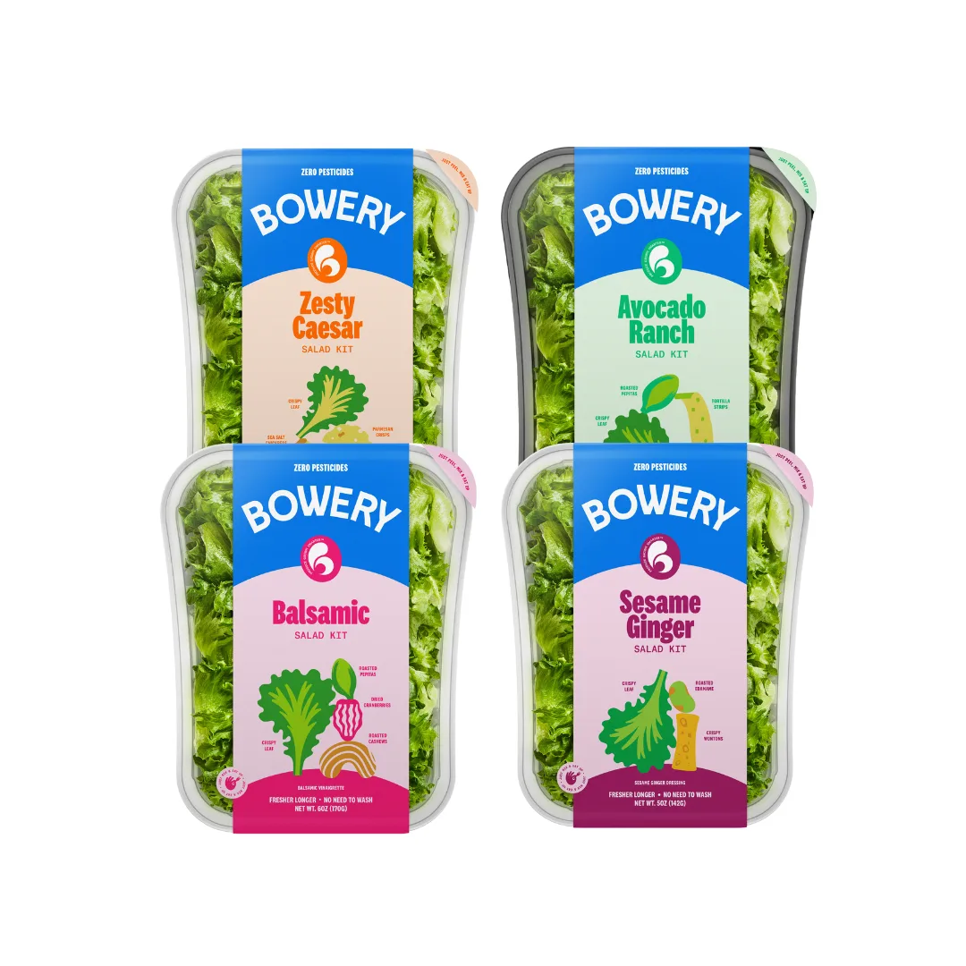 Zero Pesticide Salad Kits