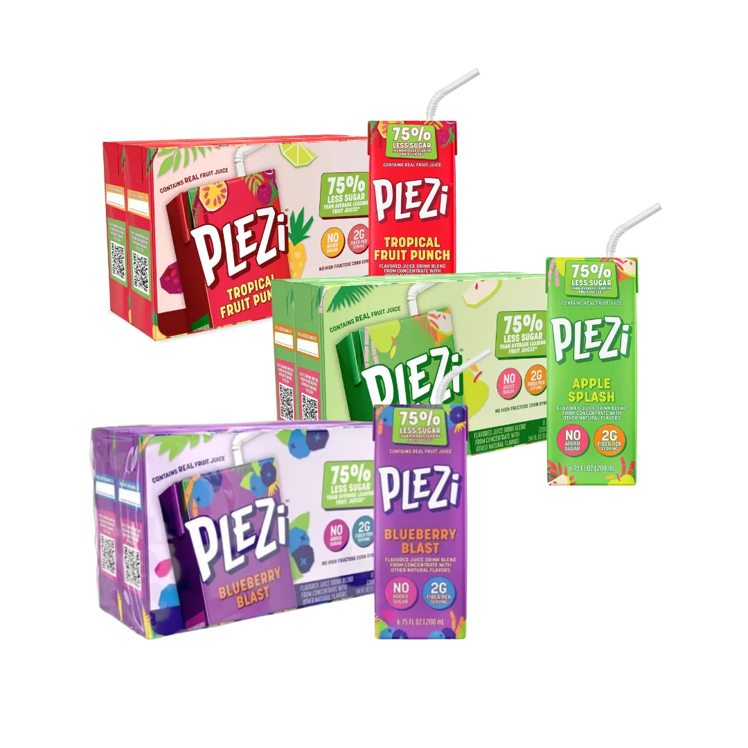 PLEZi Kids Juice Boxes