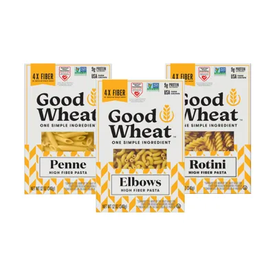 GoodWheat High Fiber Pasta - Featured