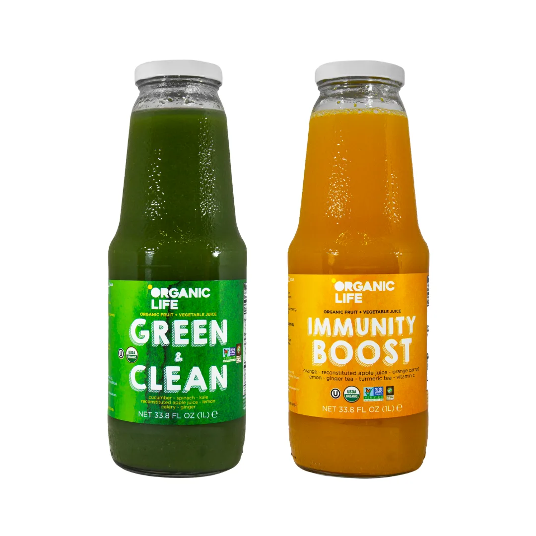 Organic Fruit and Vegetable Juice