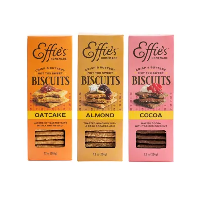 Effie's Homemade Lightly Sweet Biscuits - Featured