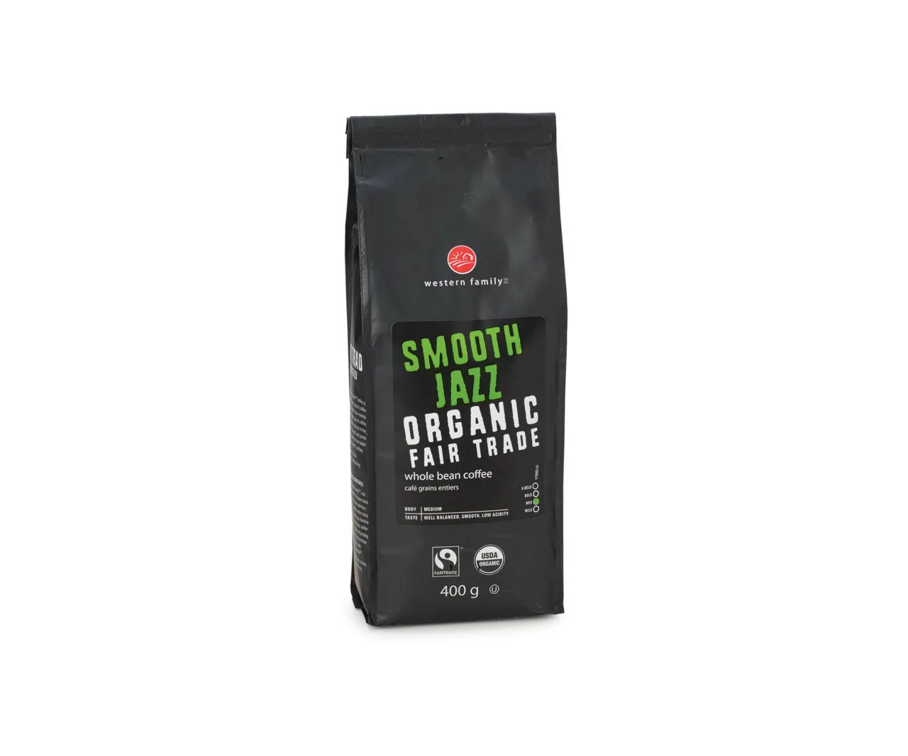 Western Family Organic Whole Bean Coffee