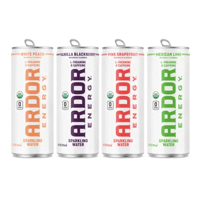 Ardor Energy Organic Energy Sparkling Water - Featured