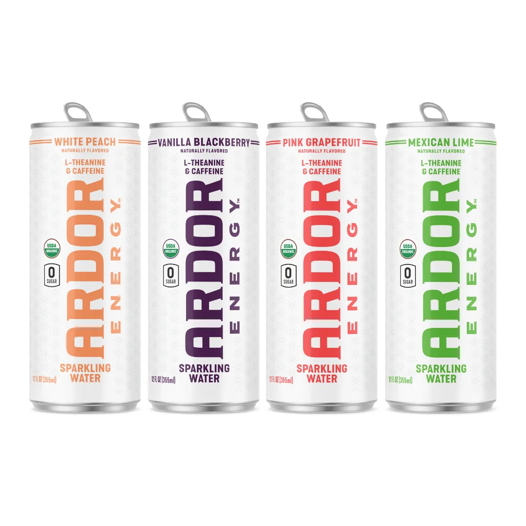 Ardor Energy Organic Energy Sparkling Water